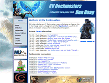 Tablet Screenshot of kvdeckmasters.org